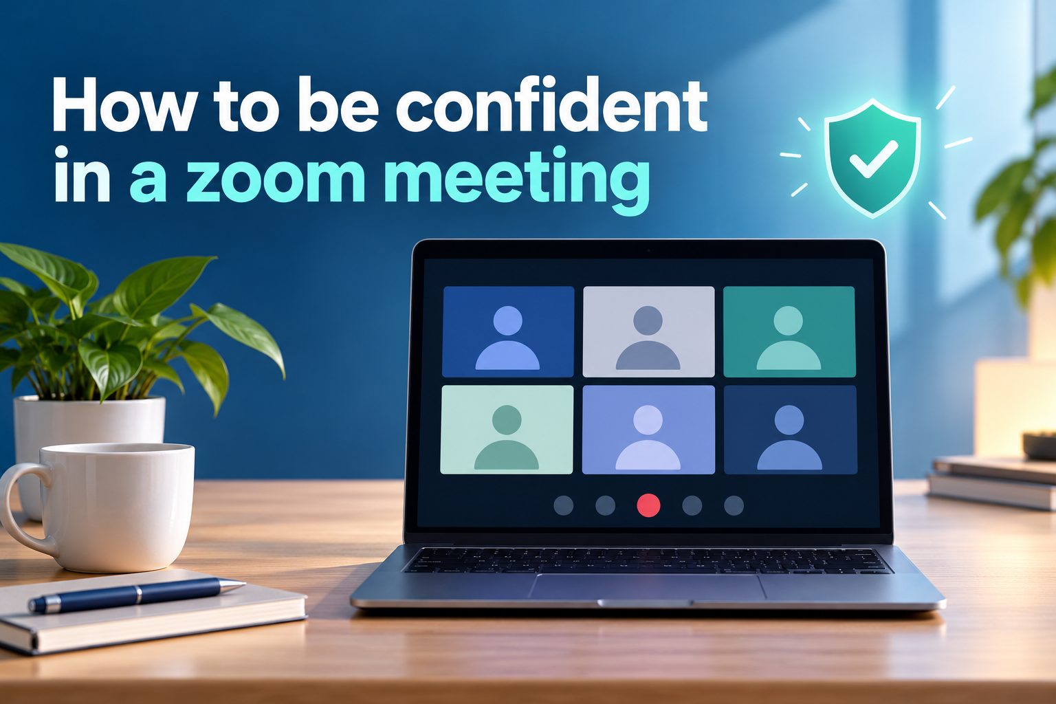 how-to-be-confident-in-a-zoom-meeting-e2818 Confident professional speaking during a Zoom meeting