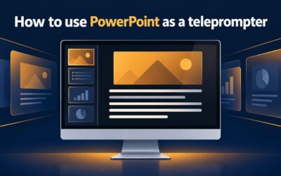 How to Use PowerPoint as a Teleprompter